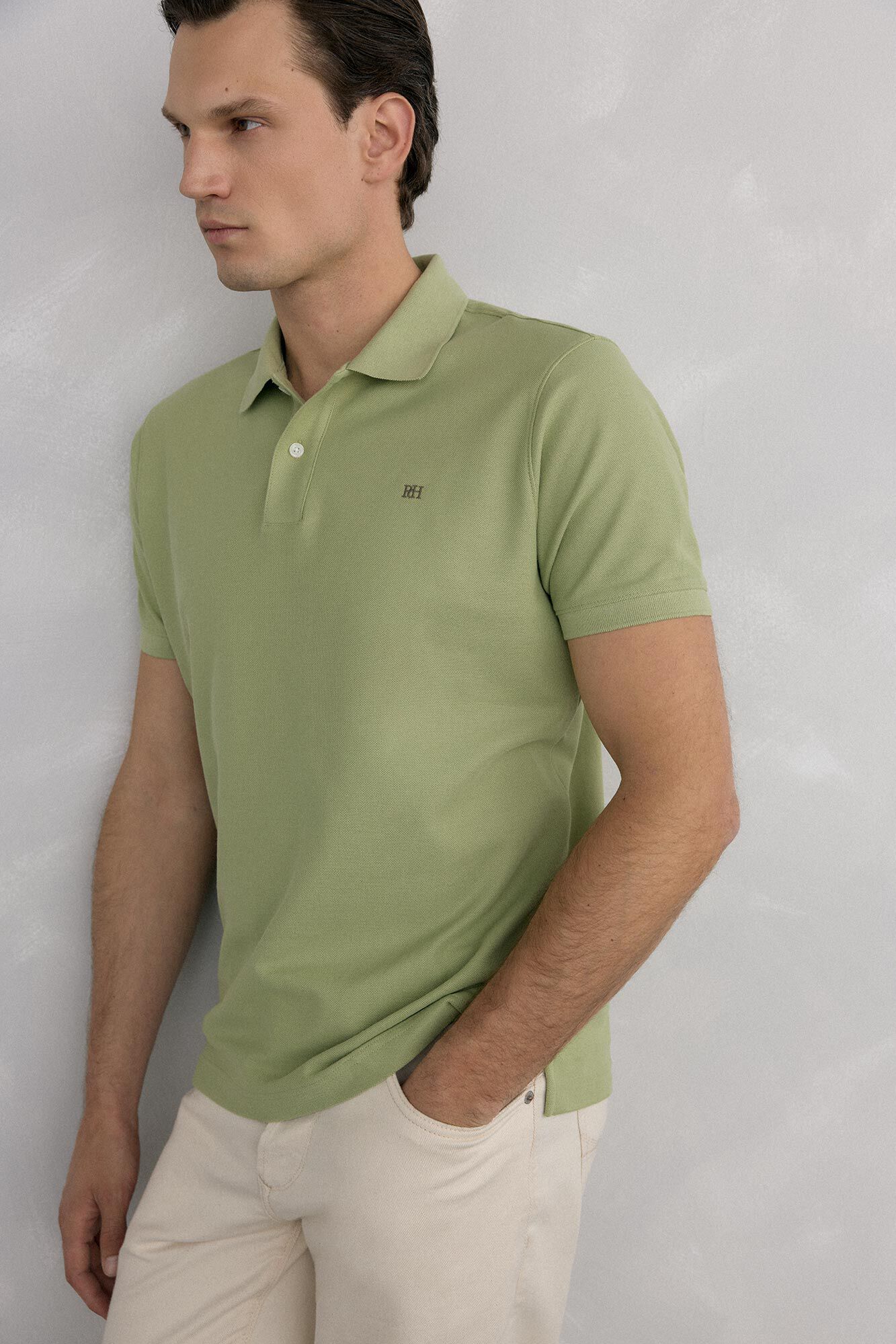 Pedro del Hierro Polo b&aacute;sico piqu&eacute;