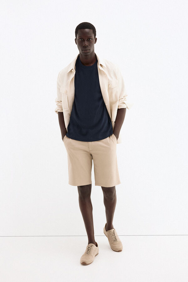 Pedro del Hierro Camiseta lisa Azul