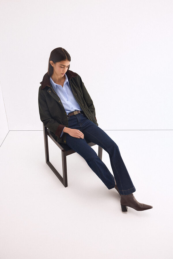 Pedro del Hierro Jeans push up flare Azul