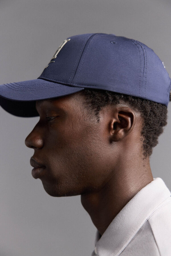 Pedro del Hierro Polo liso manga larga golf Gris