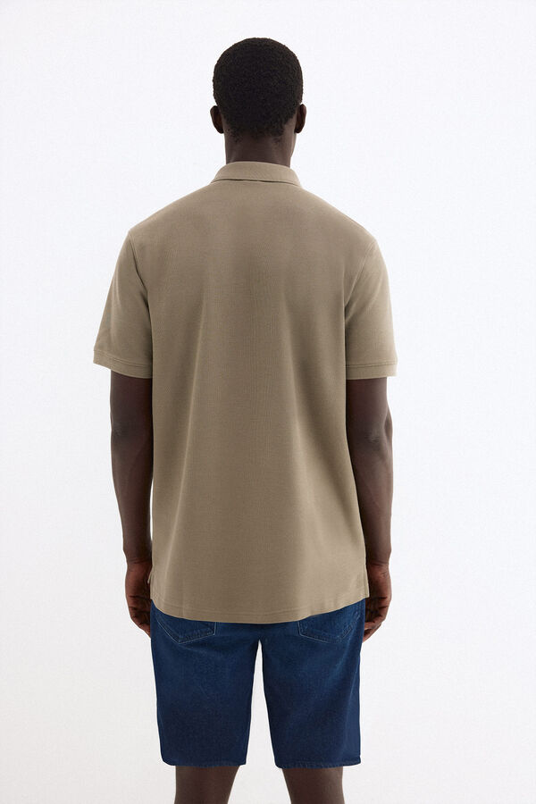 Pedro del Hierro Polo b&aacute;sico piqu&eacute; Verde