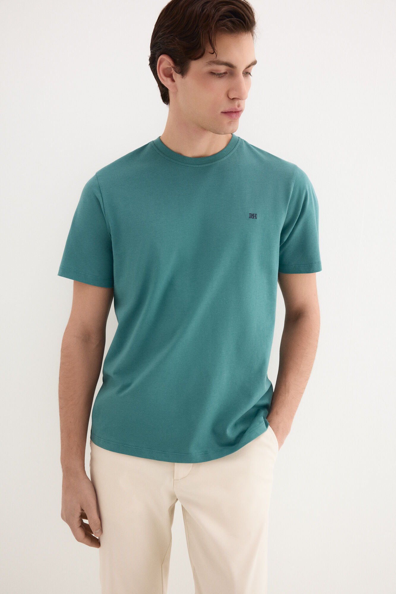 Pedro del Hierro Camiseta b&aacute;sica logo