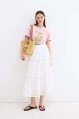Pedro del Hierro Camiseta estampado pedro Rosa