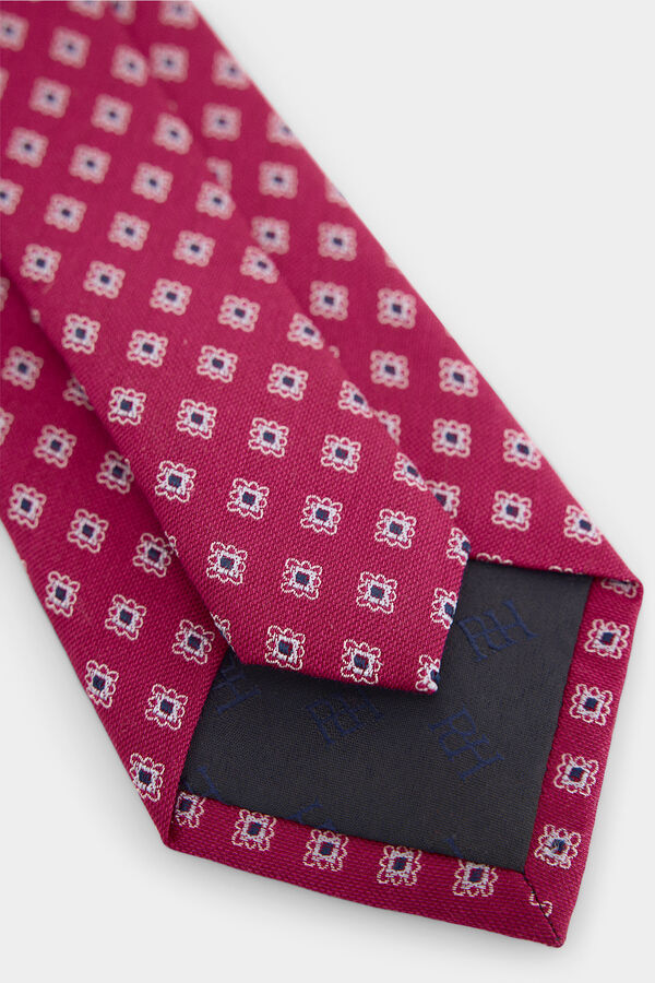 Pedro del Hierro Corbata seda natural Rosa