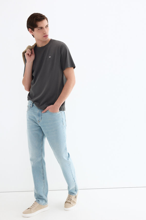 Pedro del Hierro Pantal&oacute;n vaquero premium flex regular Azul