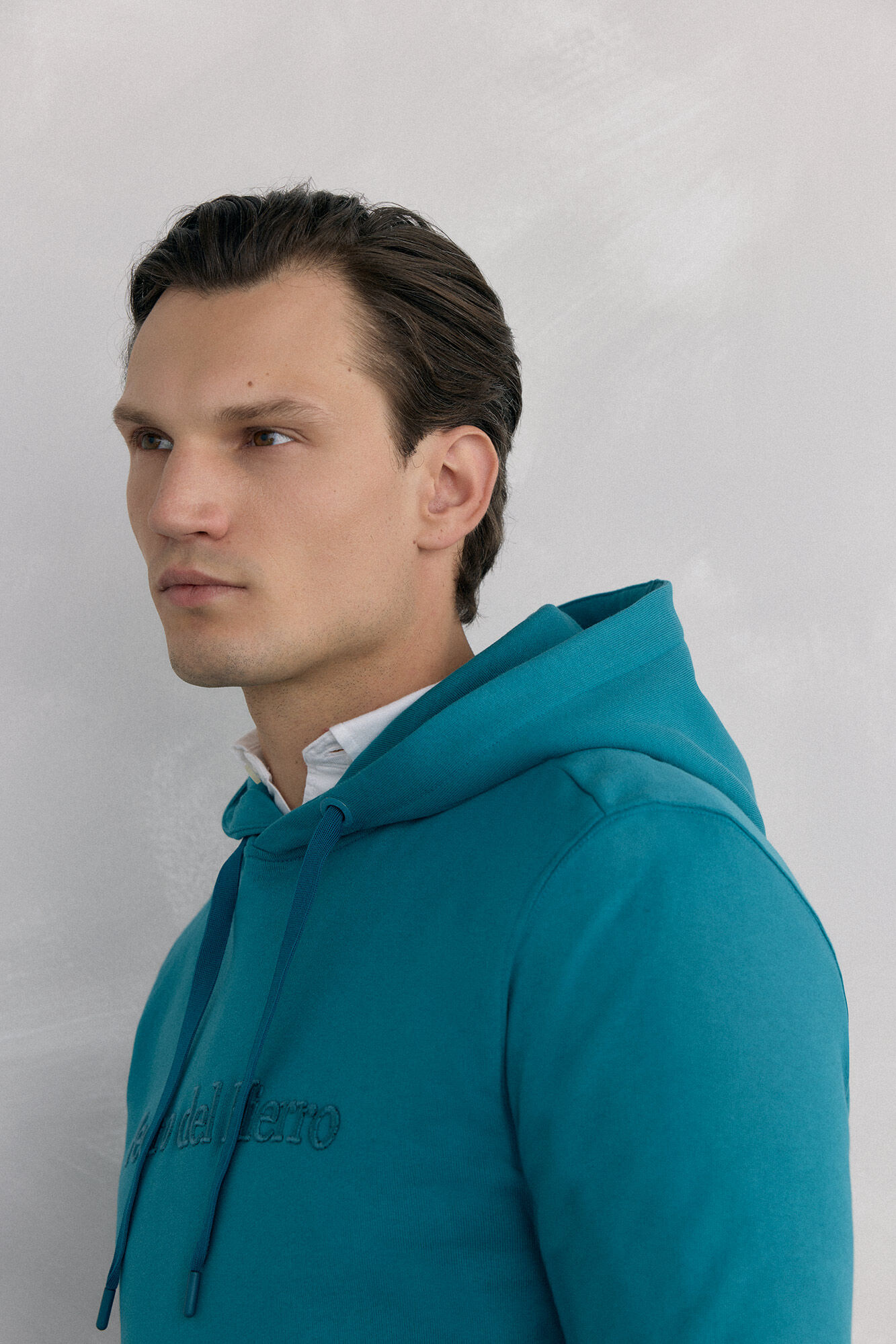 Pedro del Hierro Sudadera capucha con logo