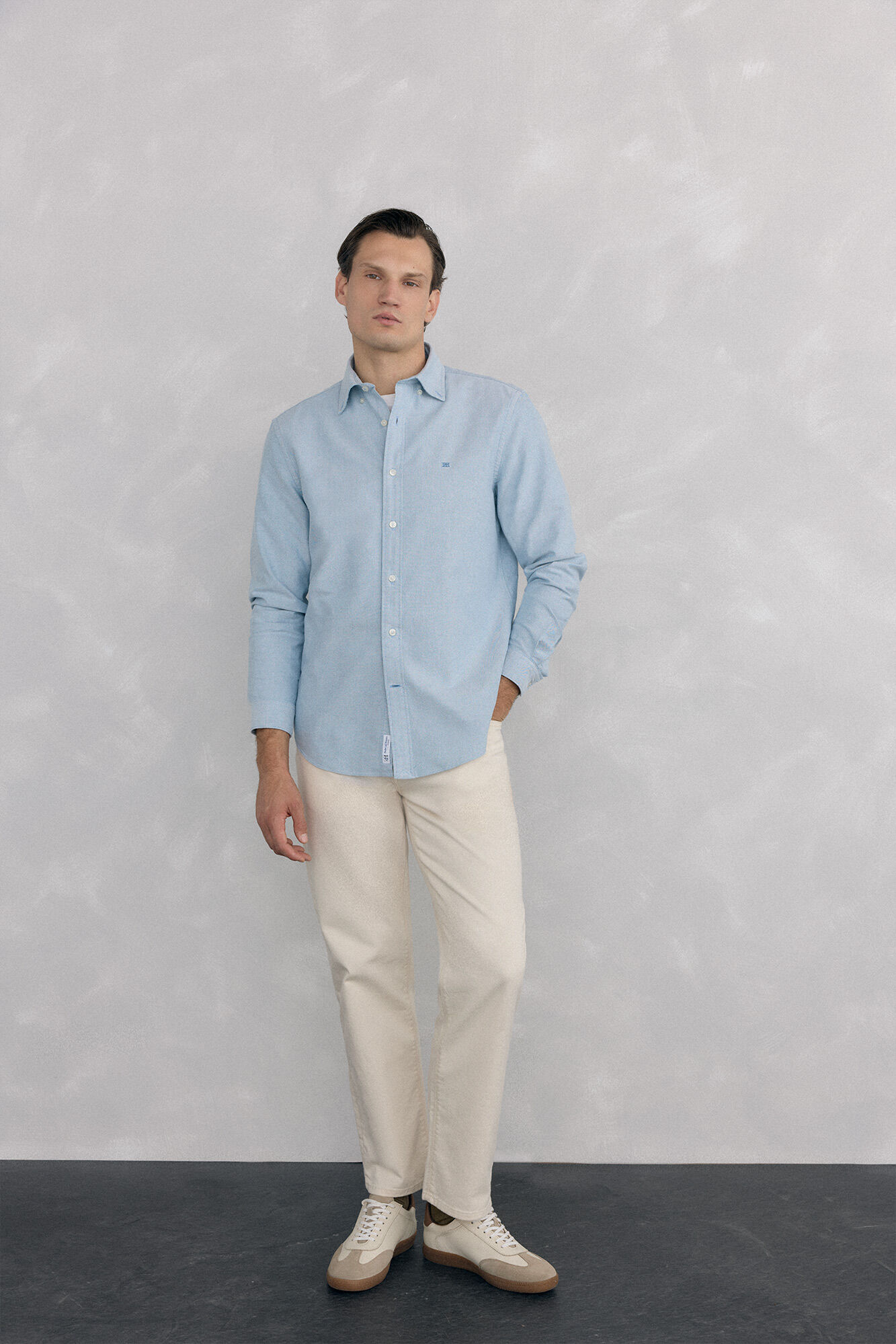Pedro del Hierro Camisa iconic oxford liso