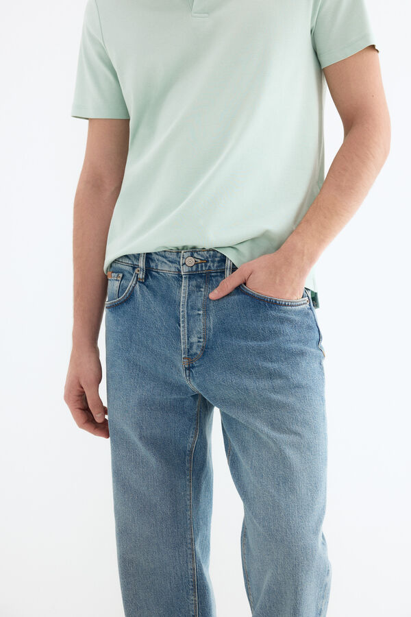 Pedro del Hierro Pantal&oacute;n vaquero new straight Azul
