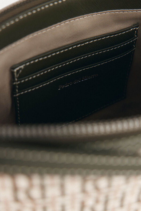 Pedro del Hierro Bolsa de hombro monograma Verde
