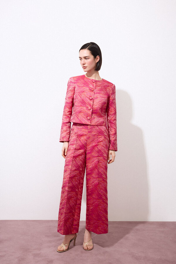 Pedro del Hierro Pantal&oacute;n de traje fantas&iacute;a Rojo