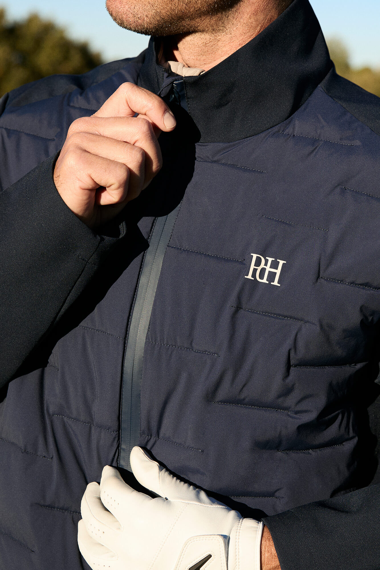 Pedro del Hierro Cazadora acolchada golf