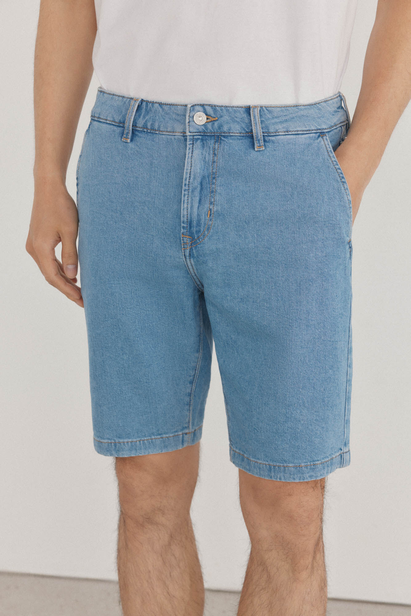 Pedro del Hierro Bermuda denim regular fit