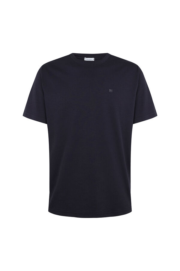 Pedro del Hierro Camiseta mercerizada Azul