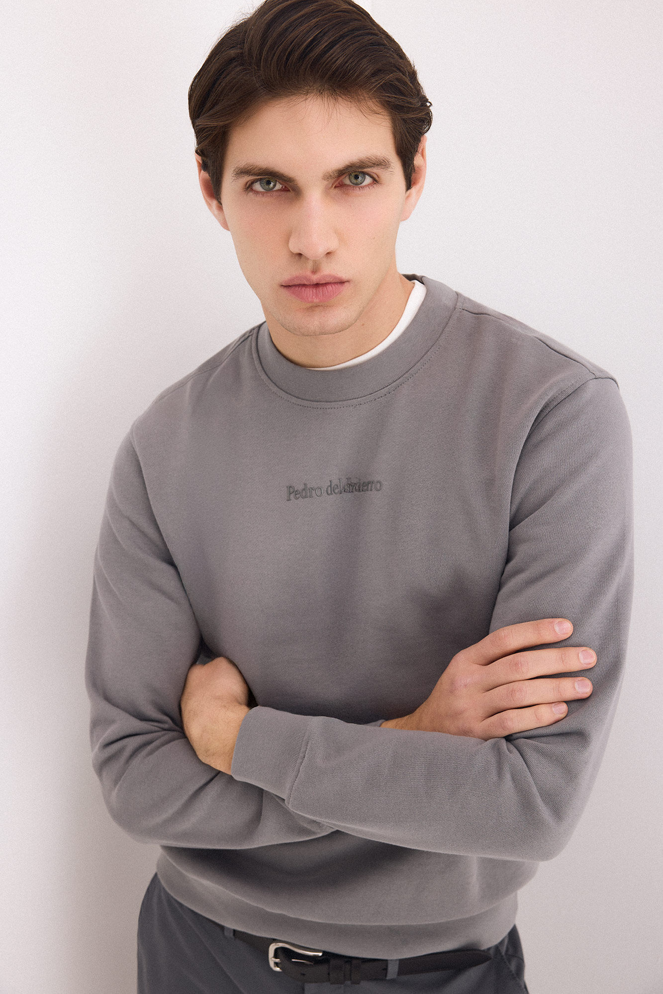 Pedro del Hierro Sudadera cuello caja