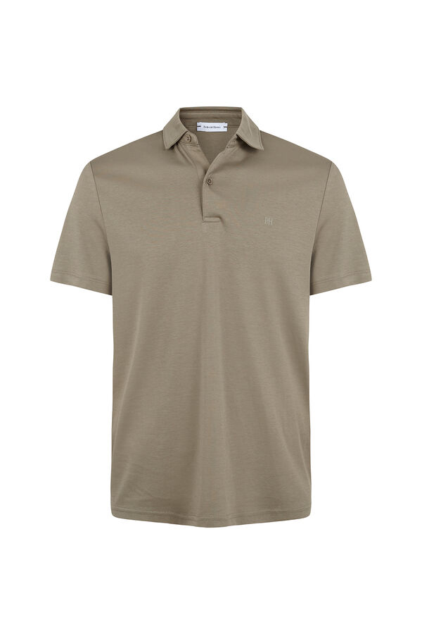 Pedro del Hierro Polo mercerizado Verde