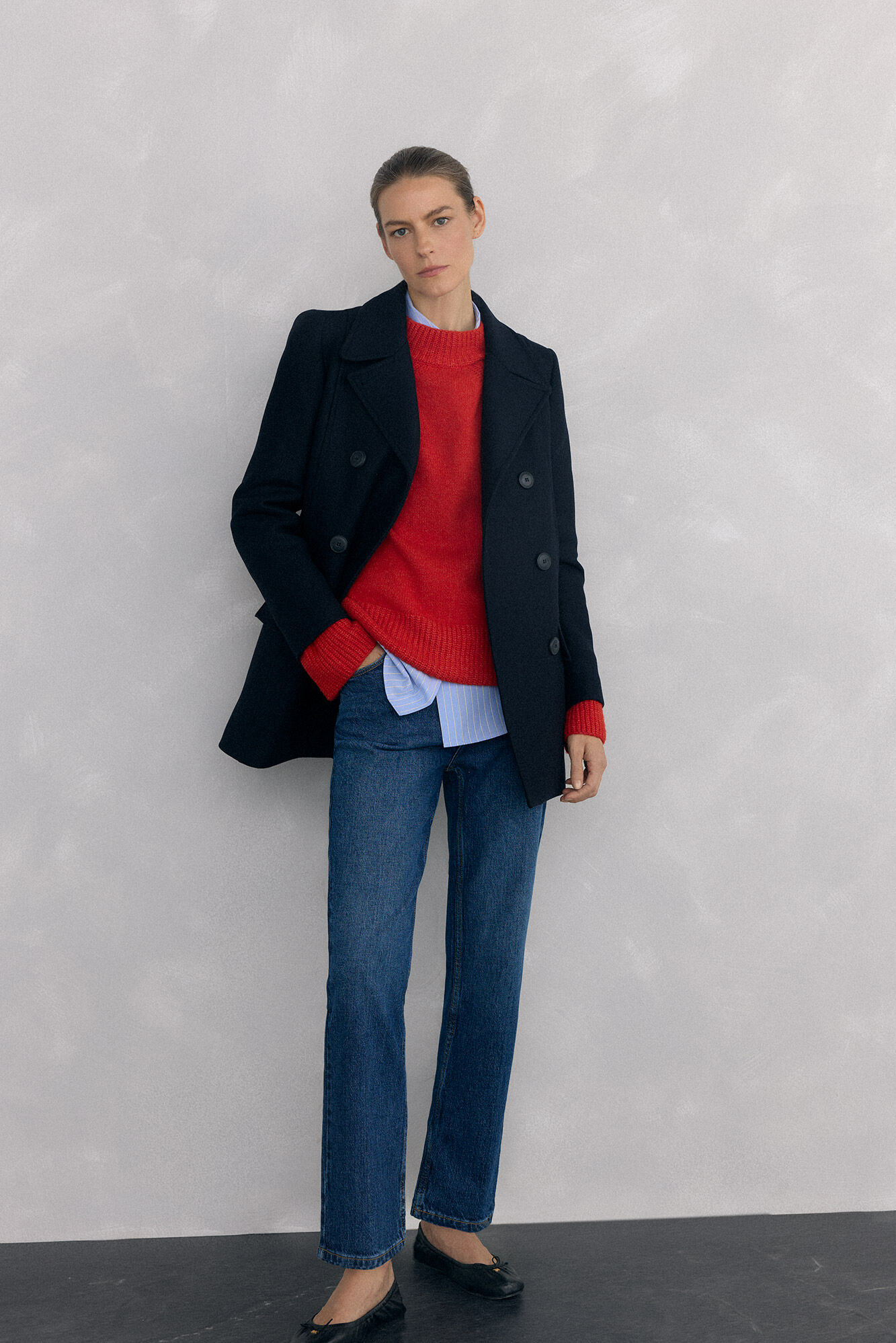 Pedro del Hierro Jeans rectos b&aacute;sicos