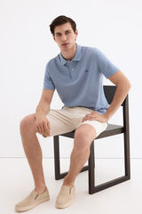 Pedro del Hierro Polo b&aacute;sico piqu&eacute; Azul