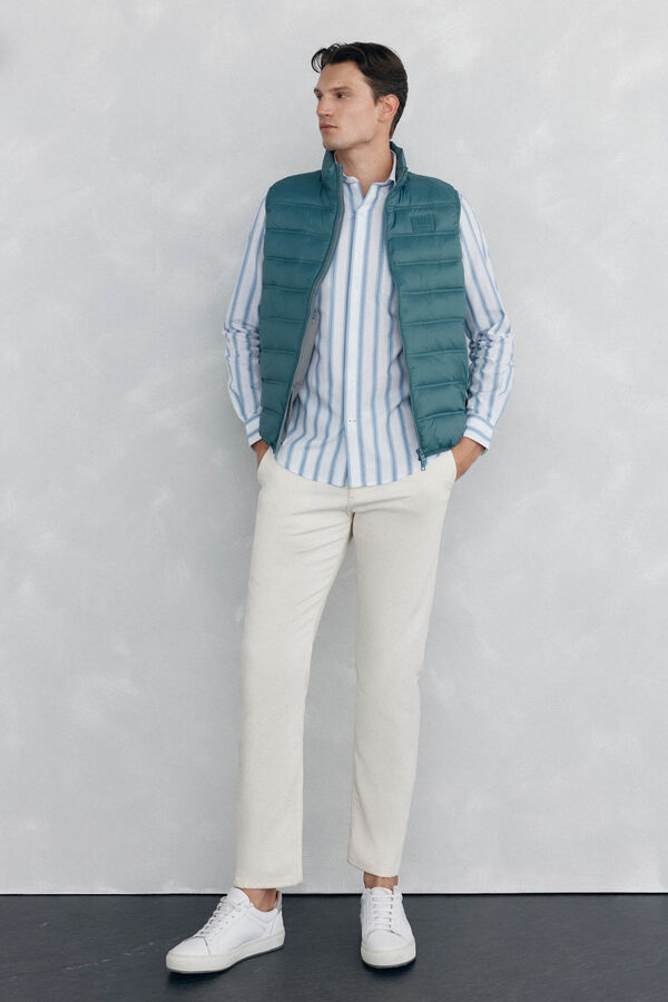 Pedro del Hierro Chaleco ultraligero Turquesa