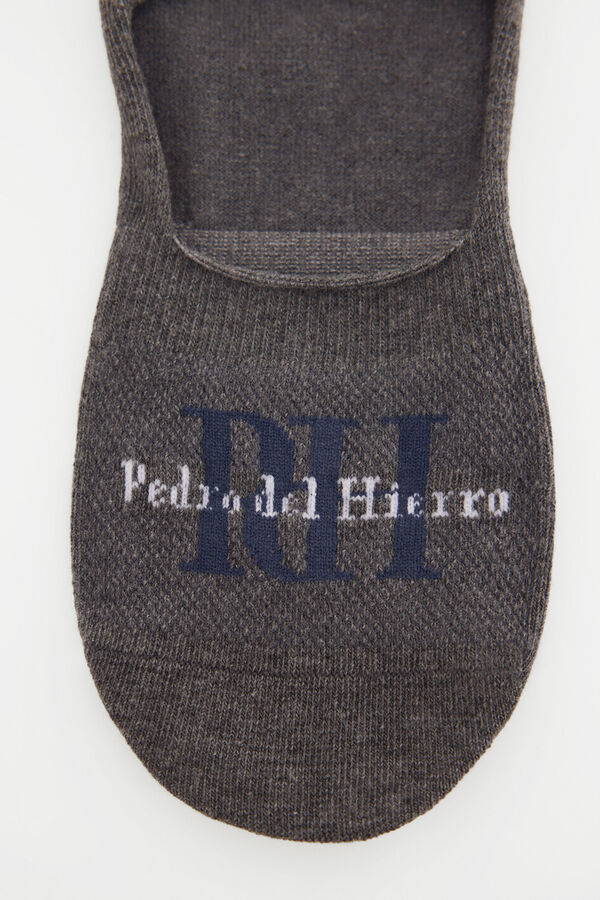 Pedro del Hierro Calcet&iacute;n invisible Gris
