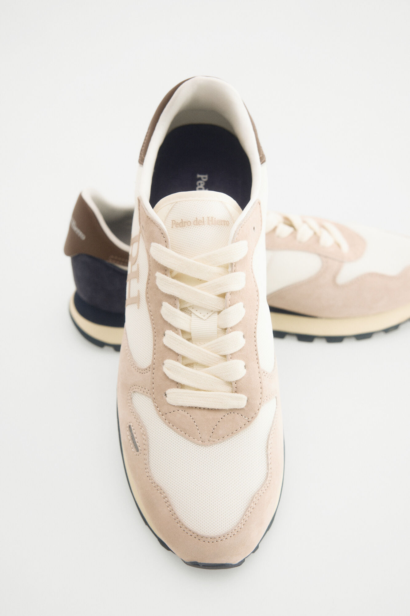 Pedro del Hierro Zapatilla piel y textil