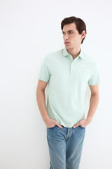 Pedro del Hierro Polo mercerizado Verde