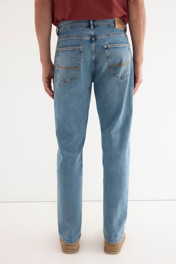 Pedro del Hierro Pantal&oacute;n vaquero premium flex ligero regular fit Azul