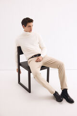 Pedro del Hierro Pantal&oacute;n chino slim fit Beige