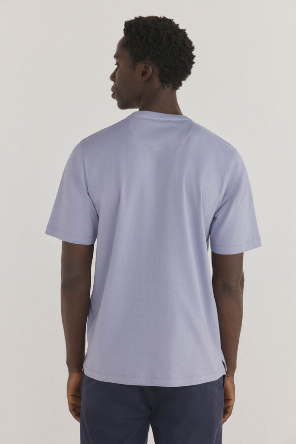 Pedro del Hierro Camiseta b&aacute;sica Morado
