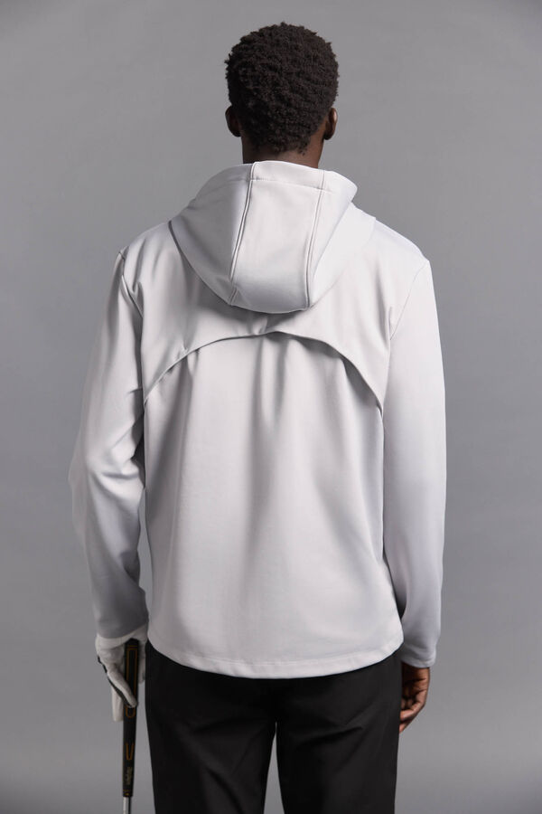 Pedro del Hierro Sudadera lisa de golf Gris