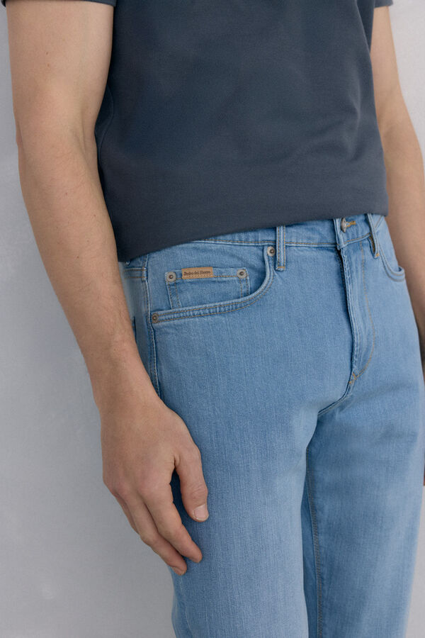 Pedro del Hierro Pantal&oacute;n vaquero slim fit Azul