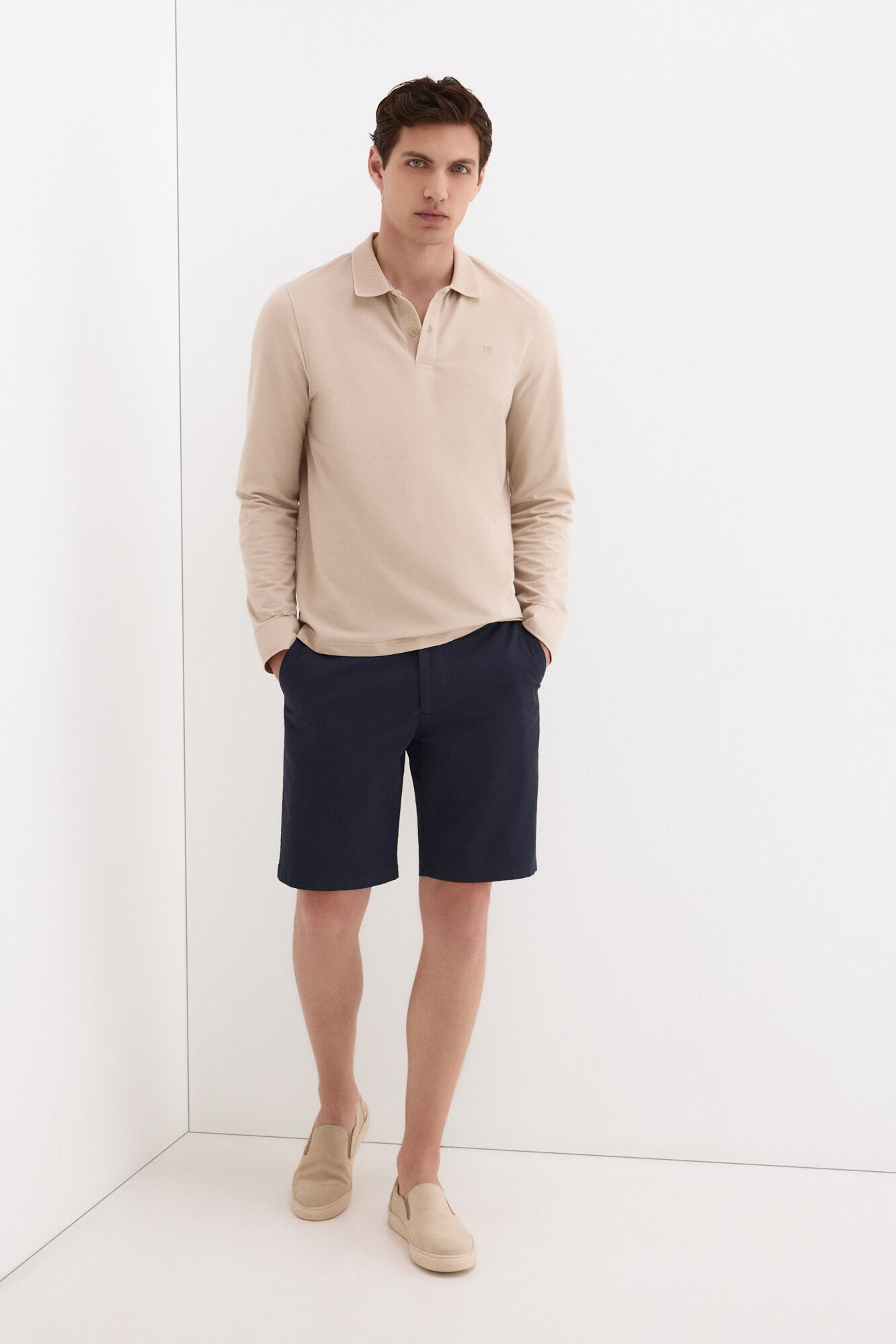 Pedro del Hierro Bermuda chino regular