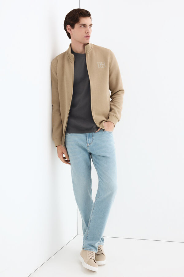 Pedro del Hierro Camiseta mercerizada Gris