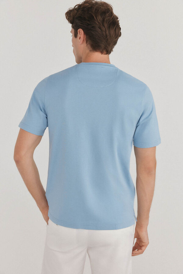 Pedro del Hierro Camiseta b&aacute;sica Azul