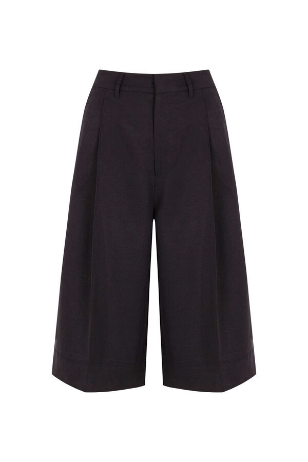 Pedro del Hierro Bermudas largas cl&aacute;sicas Negro