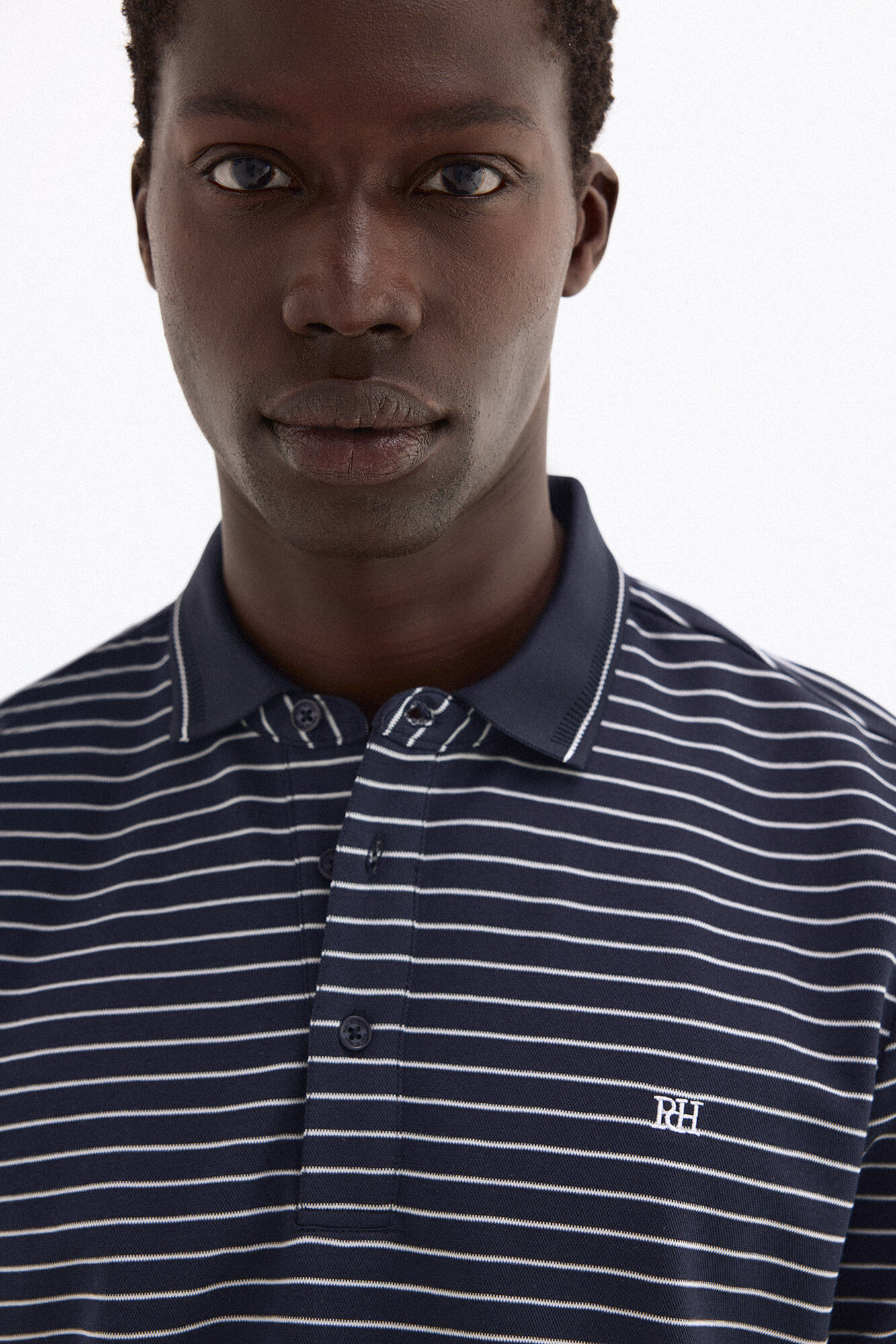 Pedro del Hierro Polo de rayas