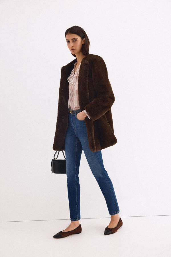 Pedro del Hierro Jeans skinny push up Azul