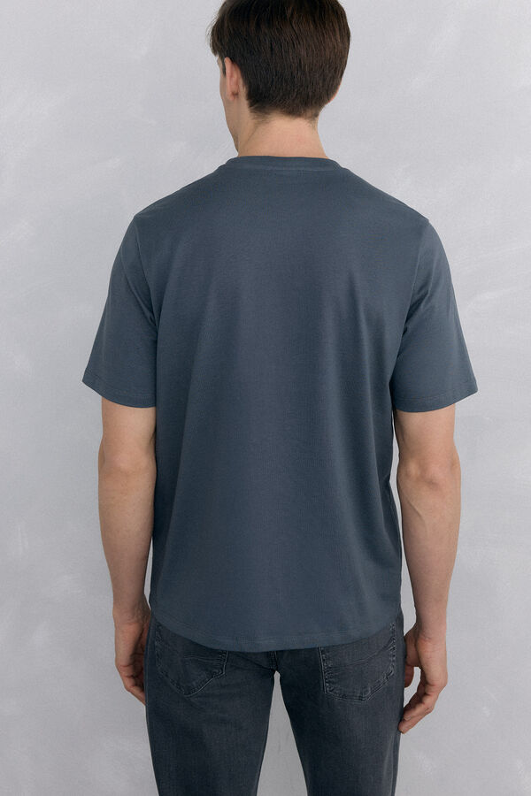 Pedro del Hierro Camiseta b&aacute;sica Gris
