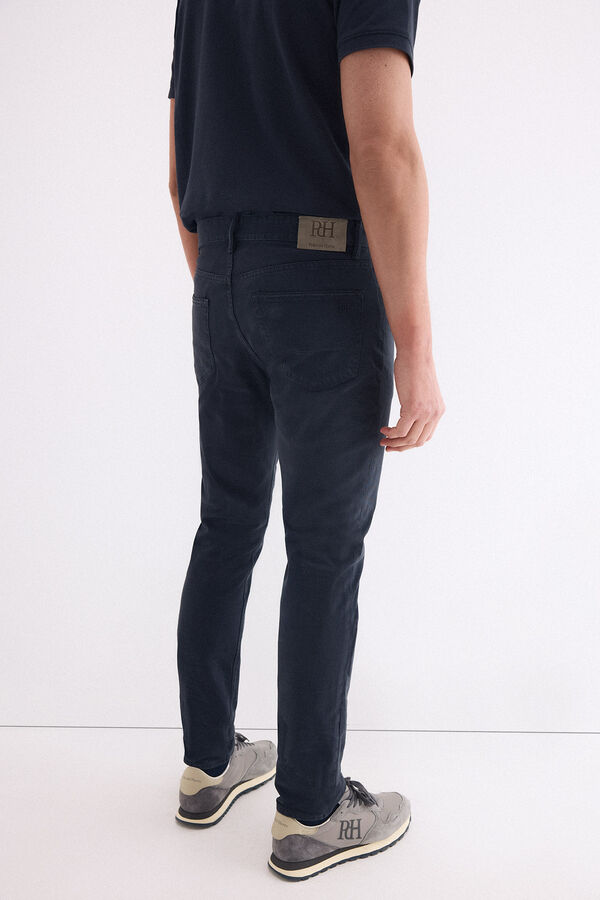Pedro del Hierro Pantal&oacute;n 5 bolsillos slim Azul