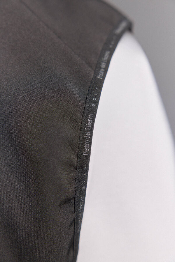 Pedro del Hierro Chaleco liso golf Negro