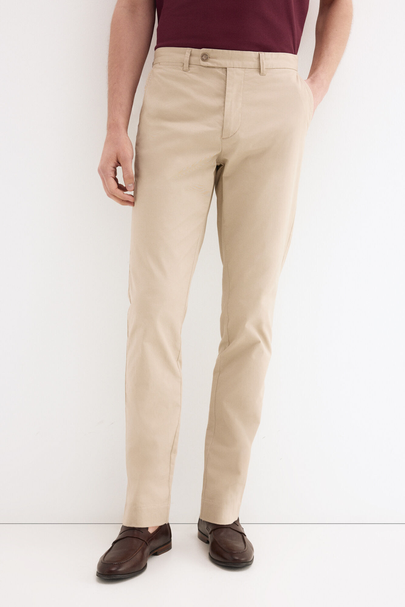 Pedro del Hierro Chino estructura slim fit