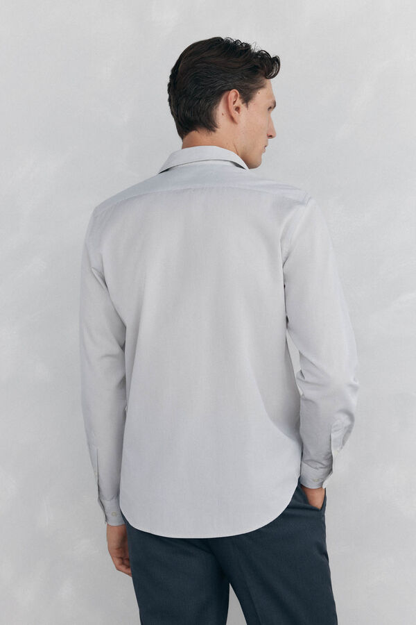 Pedro del Hierro Camisa lisa de popel&iacute;n Verde