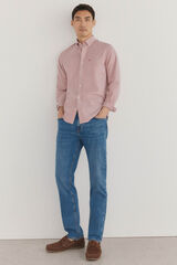 Pedro del Hierro Pantal&oacute;n de mezclilla premium flex regular fit Azul