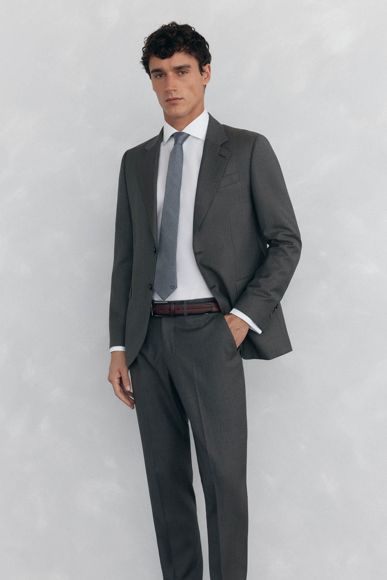 Pedro del Hierro Camisa pu&ntilde;o gemelos non iron + antimanchas