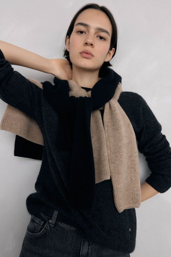 Pedro del Hierro Jersey cashmere Beige