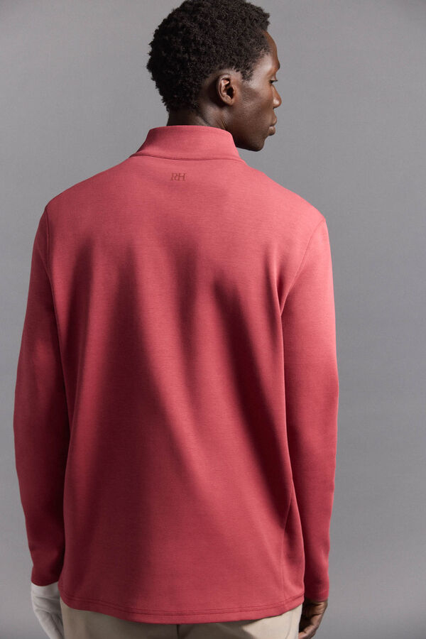 Pedro del Hierro Sudadera cremallera golf Rojo