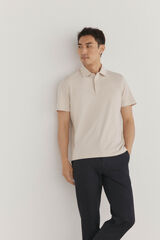 Pedro del Hierro Polo mercerizado Beige