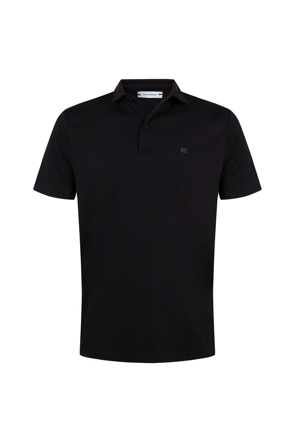 Pedro del Hierro Polo mercerizado Negro