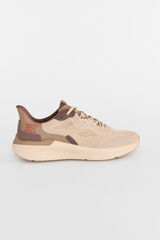 Pedro del Hierro Zapatilla textil cordones Marr&oacute;n