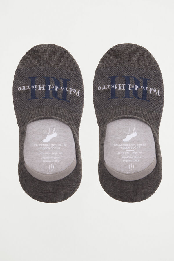 Pedro del Hierro Calcet&iacute;n invisible Gris