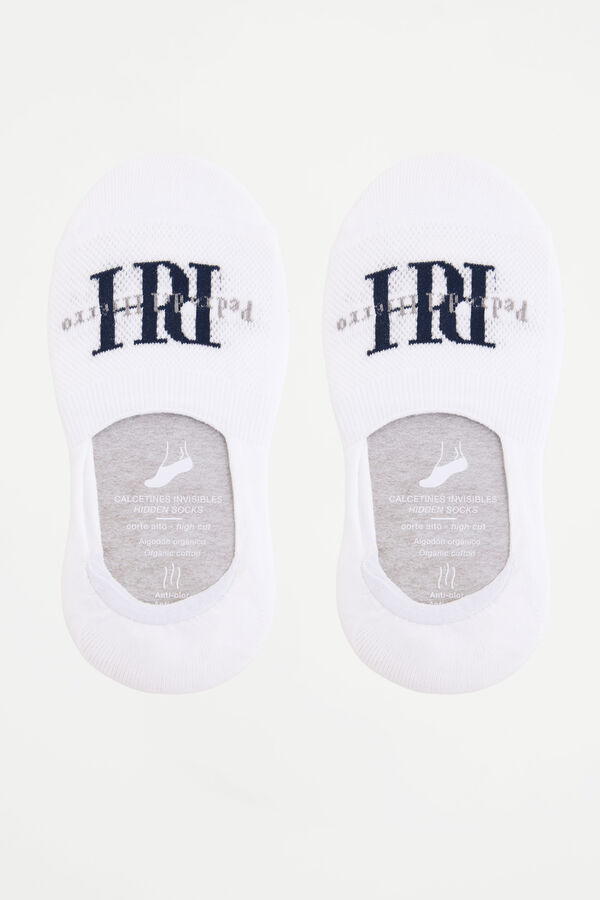 Pedro del Hierro Calcet&iacute;n invisible Blanco